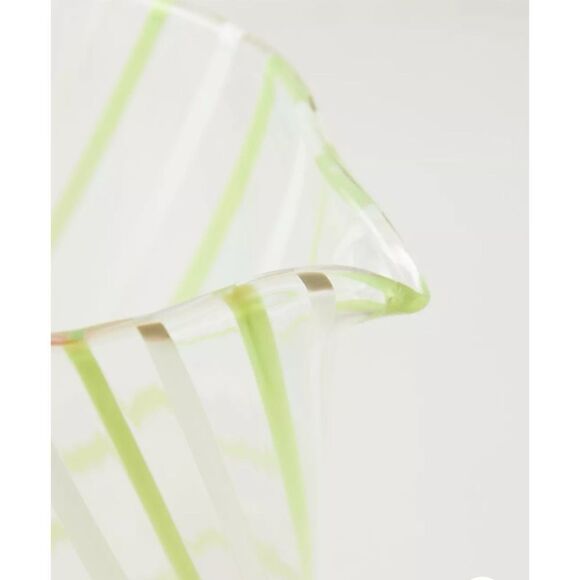 Anthropologie Beatriz Pitcher Lime Green Swirl - Picture 11 of 11
